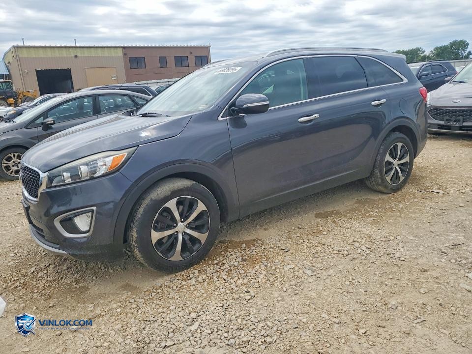 2017 KIA SORENTO EX – Lot 58036396 auction photo