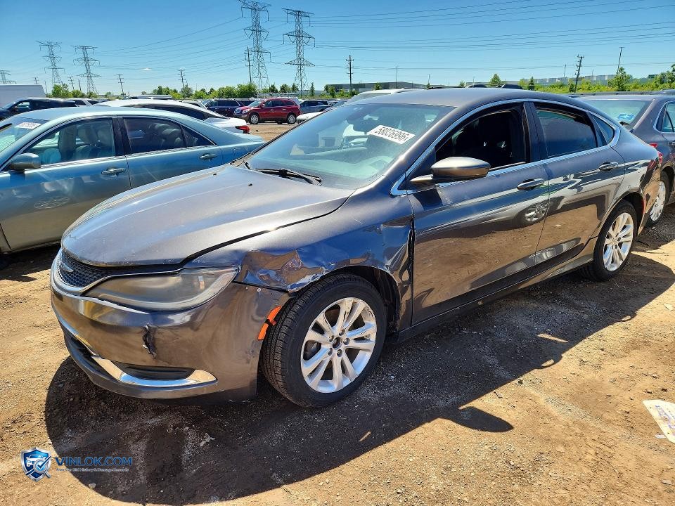 2015 CHRYSLER 200 LIMITED – Lot 58036996 auction photo