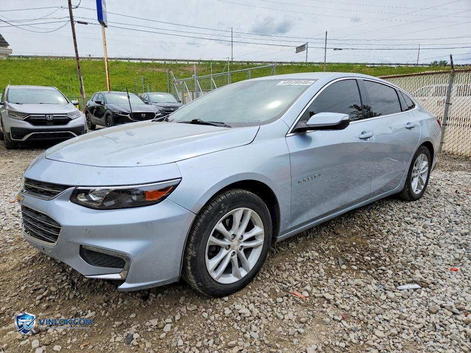 2017 CHEVROLET MALIBU LT – Lot 58038546 auction photo