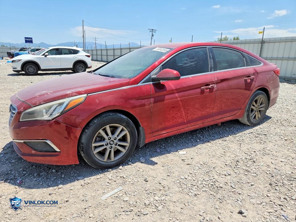 2015 HYUNDAI SONATA SE – Lot 58040596 auction photo