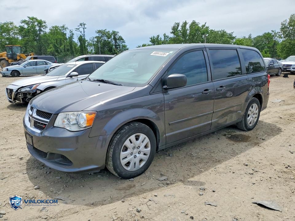 2016 DODGE GRAND CARAVAN SE – Lot 58041336 auction photo