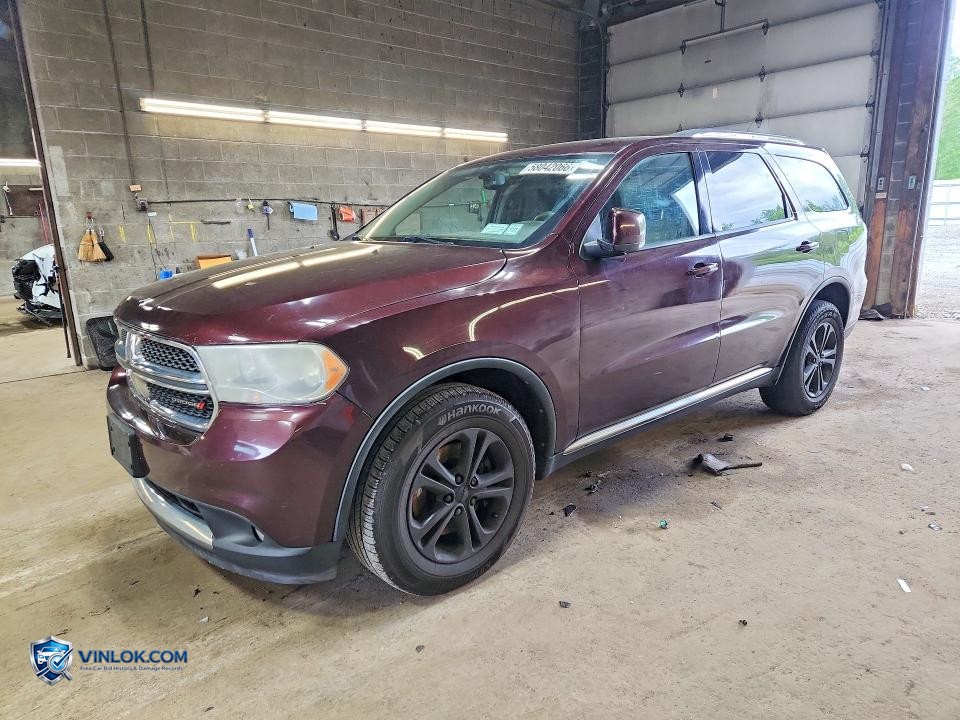 2012 DODGE DURANGO CREW – Lot 58042066 auction photo