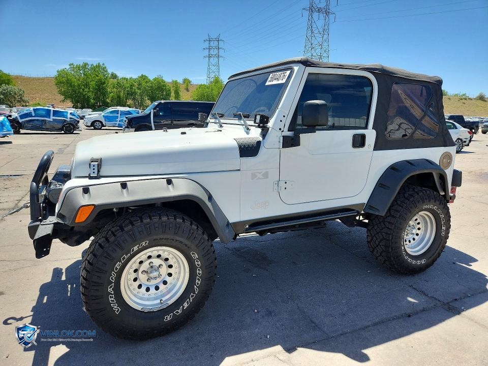 2004 JEEP WRANGLER X – Lot 58044876 auction photo