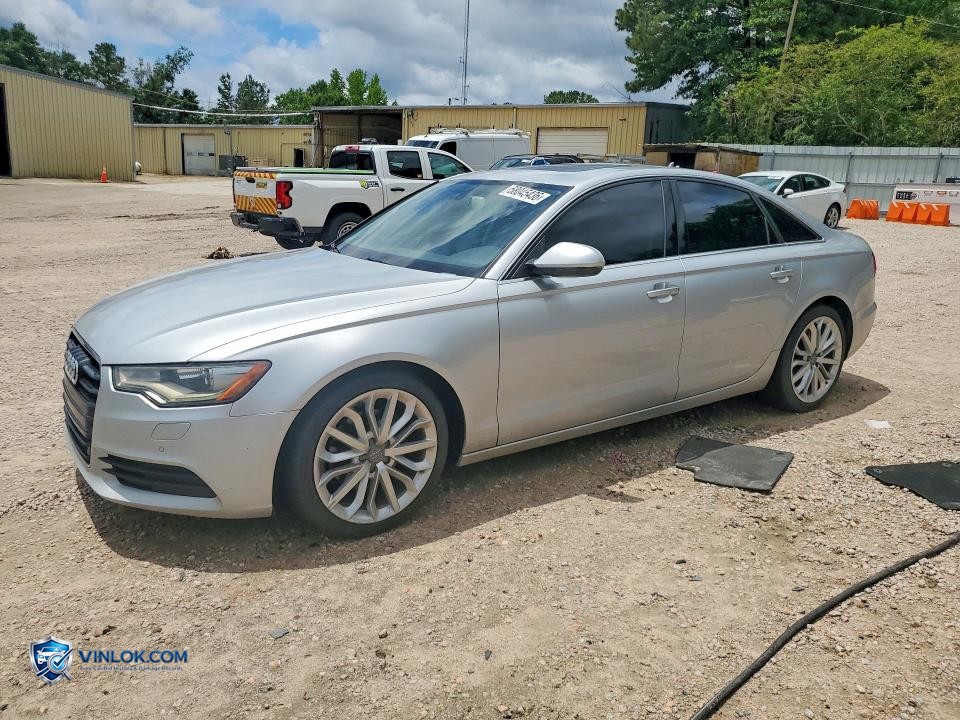 2013 AUDI A6 PREMIUM PLUS – Lot 58045436 auction photo