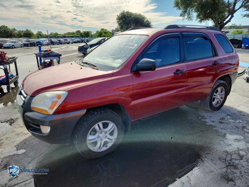 2008 KIA SPORTAGE LX – Lot 58046066 auction photo