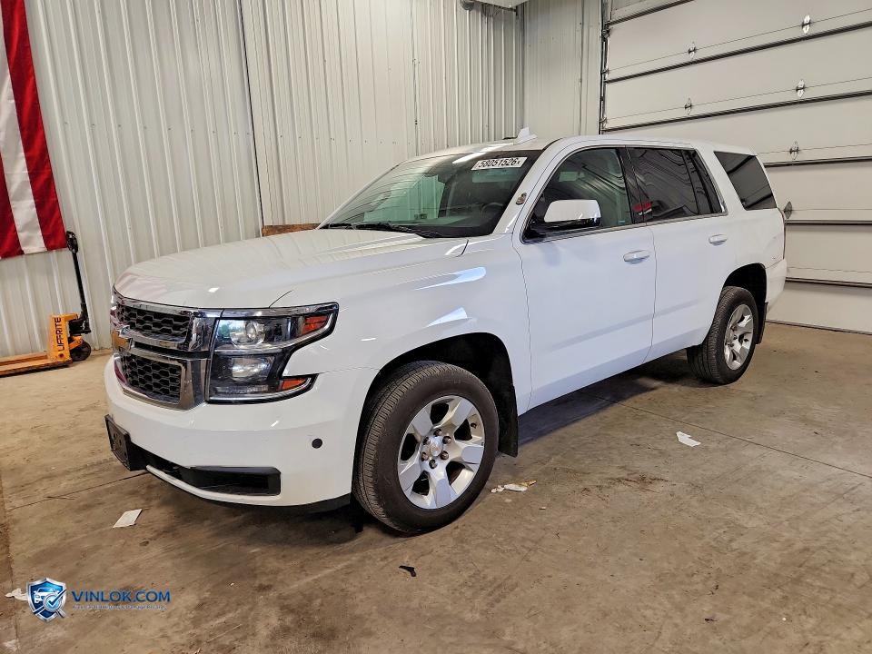 2017 CHEVROLET TAHOE POLICE – Lot 58051526 auction photo