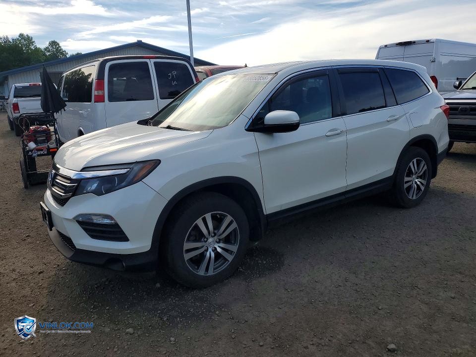 2016 HONDA PILOT EXLN – Lot 58052856 auction photo