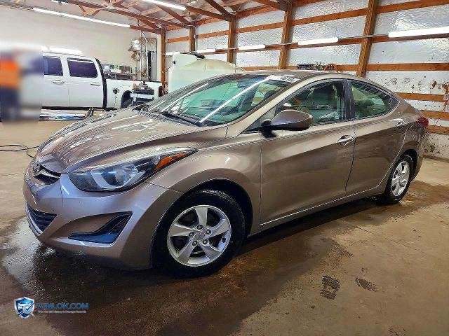 2014 HYUNDAI ELANTRA SE – Lot 58053596 auction photo