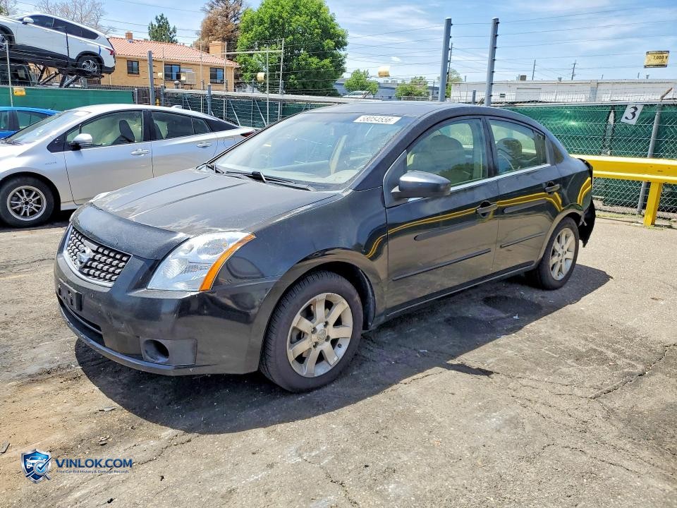 2008 NISSAN SENTRA 2.0 – Lot 58054556 auction photo