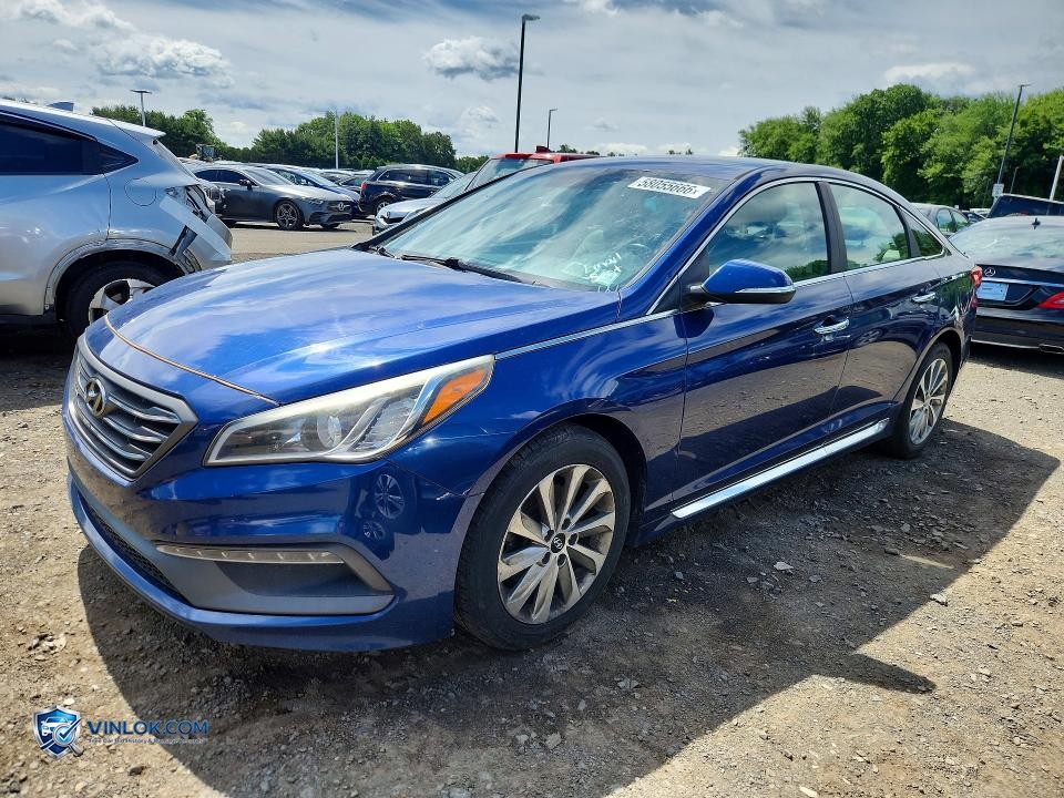 2015 HYUNDAI SONATA SPORT – Lot 58055666 auction photo