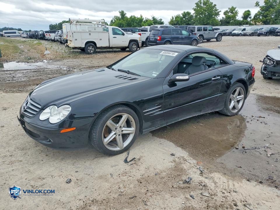 2004 MERCEDES-BENZ SL 500 – Lot 58056416 auction photo