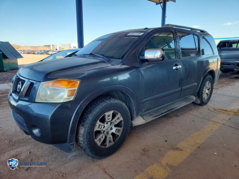 2012 NISSAN ARMADA SV – Lot 58057166 auction photo