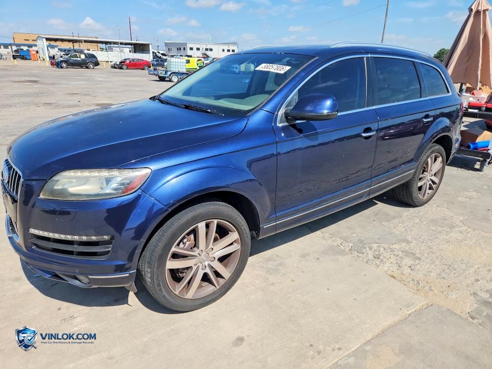 2013 AUDI Q7 PREMIUM PLUS – Lot 58057806 auction photo