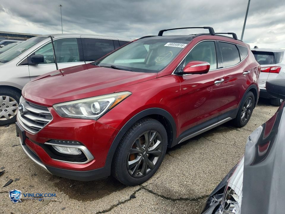 2017 HYUNDAI SANTA FE SPORT 2.0T ULTIMATE – Lot 58059916 auction photo