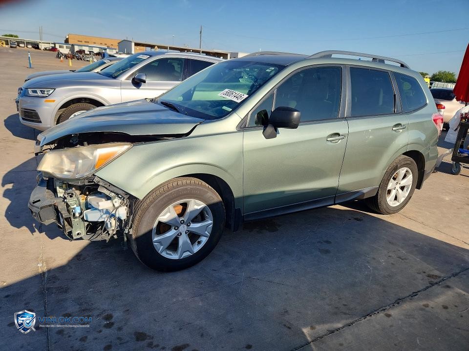 2016 SUBARU FORESTER 2.5I – Lot 58061446 auction photo