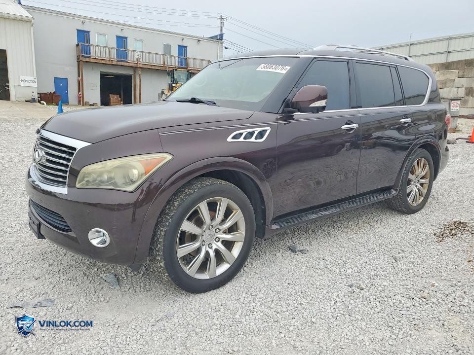 2011 INFINITI QX56 BASE – Lot 58063076 auction photo