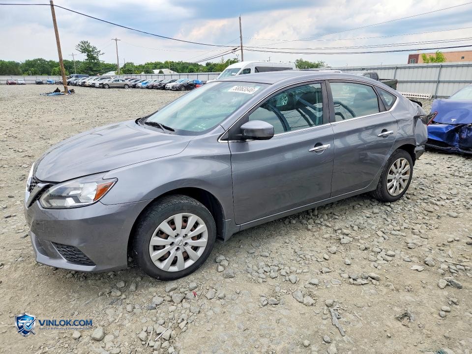 2017 NISSAN SENTRA S – Lot 58063546 auction photo