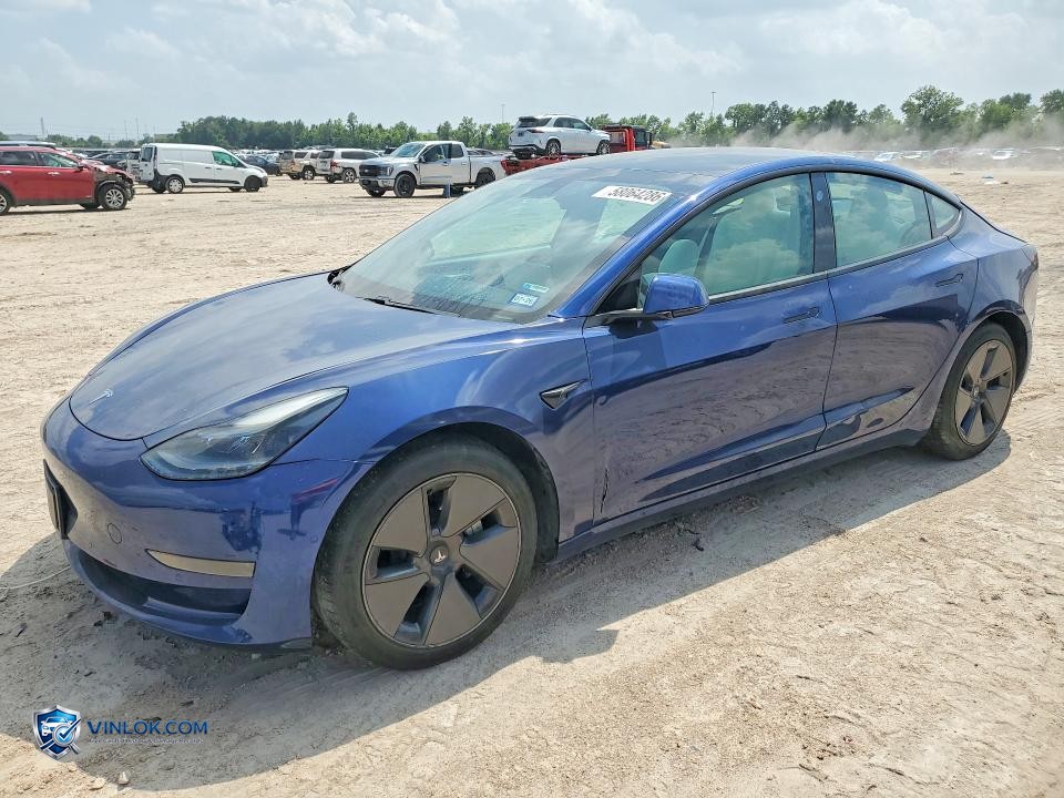 2021 TESLA MODEL 3 – Lot 58064286 auction photo
