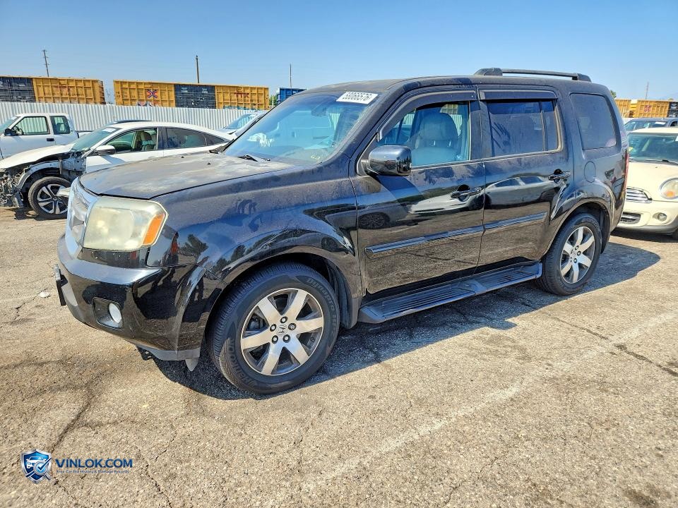 2011 HONDA PILOT EXL – Lot 58066576 auction photo
