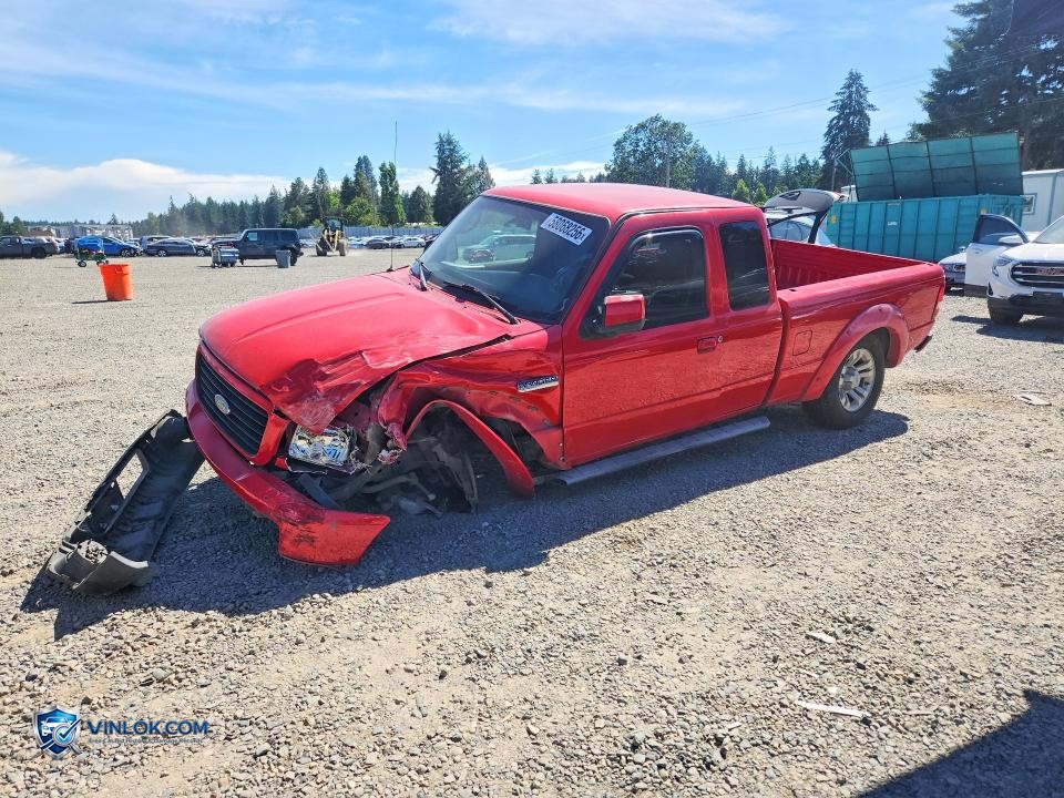 2008 FORD RANGER SUPER CAB – Lot 58068256 auction photo