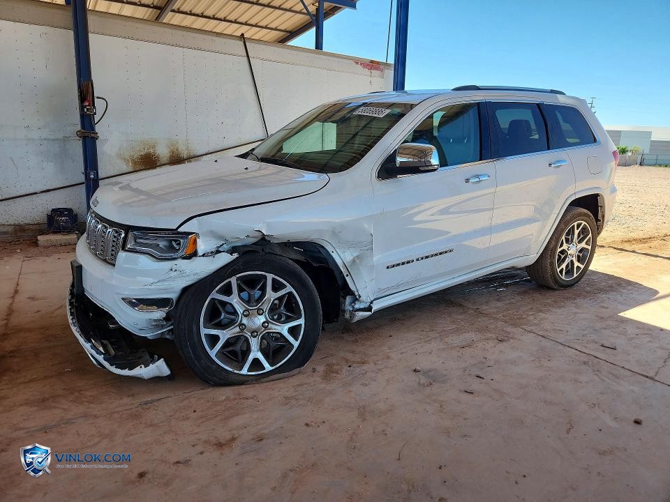2019 JEEP GRAND CHEROKEE OVERLAND – Lot 58069886 auction photo