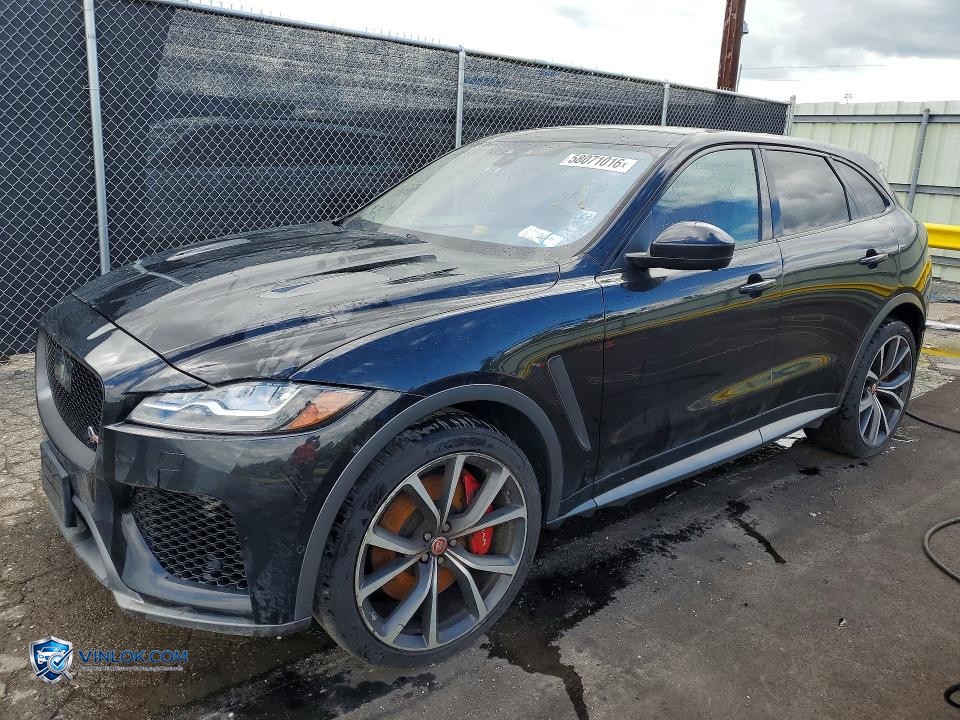 2020 JAGUAR F-PACE SVR – Lot 58071016 auction photo