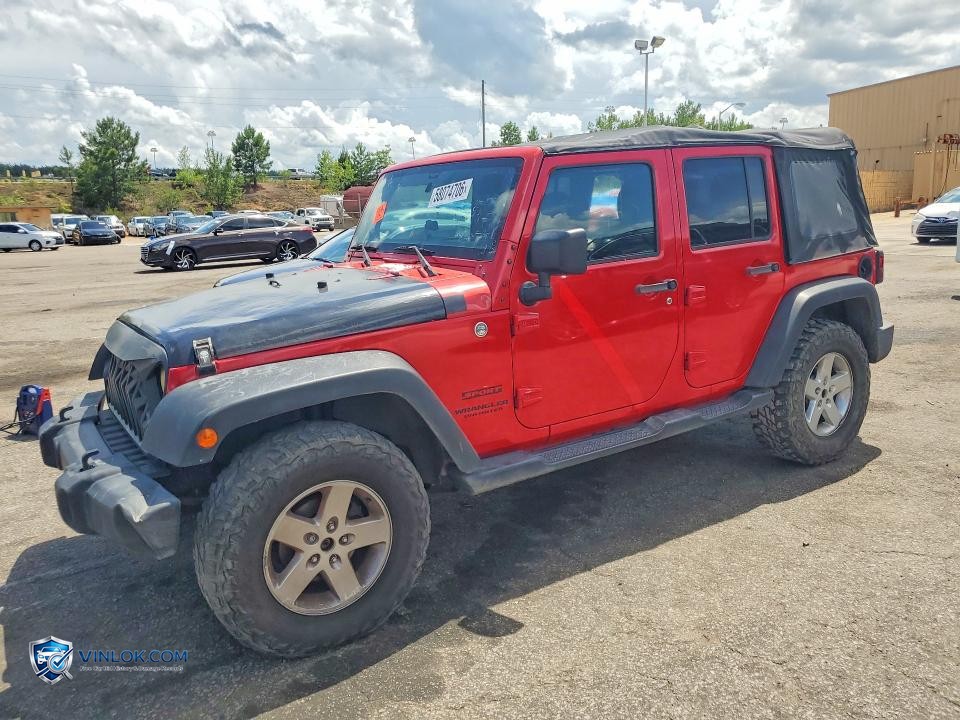 2015 JEEP WRANGLER UNLIMITED SPORT – Lot 58074706 auction photo