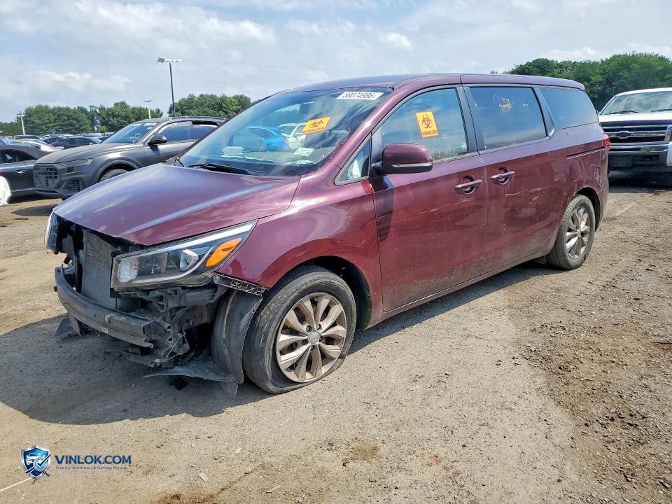 2020 KIA SEDONA LX – Lot 58074986 auction photo