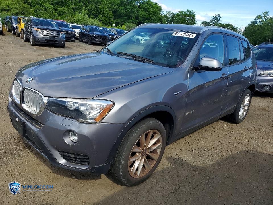 2016 BMW X3 XDRIVE28I – Lot 58075486 auction photo