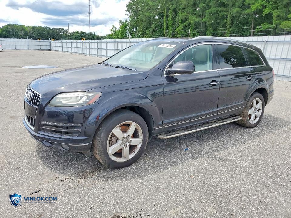 2012 AUDI Q7 PREMIUM PLUS – Lot 58075556 auction photo