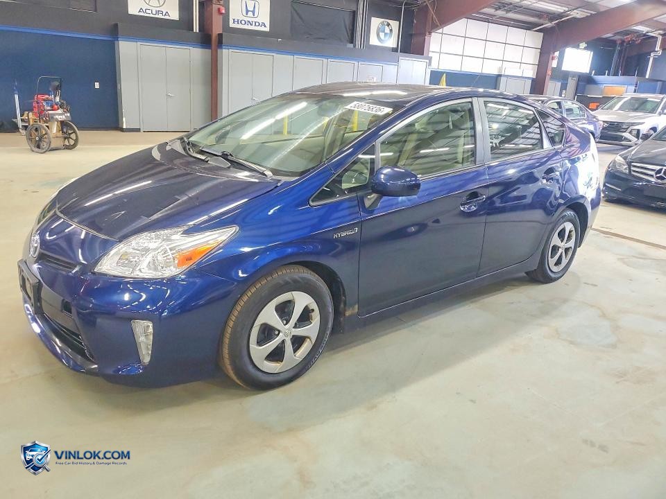 2014 TOYOTA PRIUS TWO – Lot 58075836 auction photo