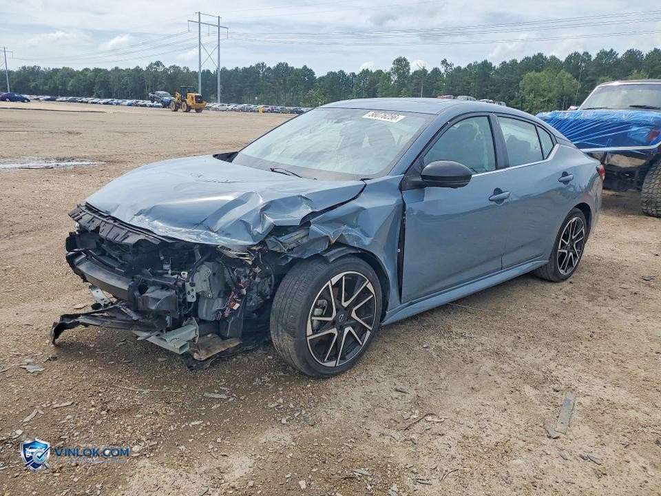 2025 NISSAN SENTRA SR – Lot 58076256 auction photo