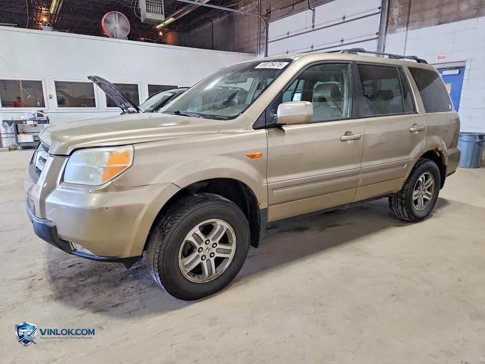 2006 HONDA PILOT 4D 4WD – Lot 58076476 auction photo