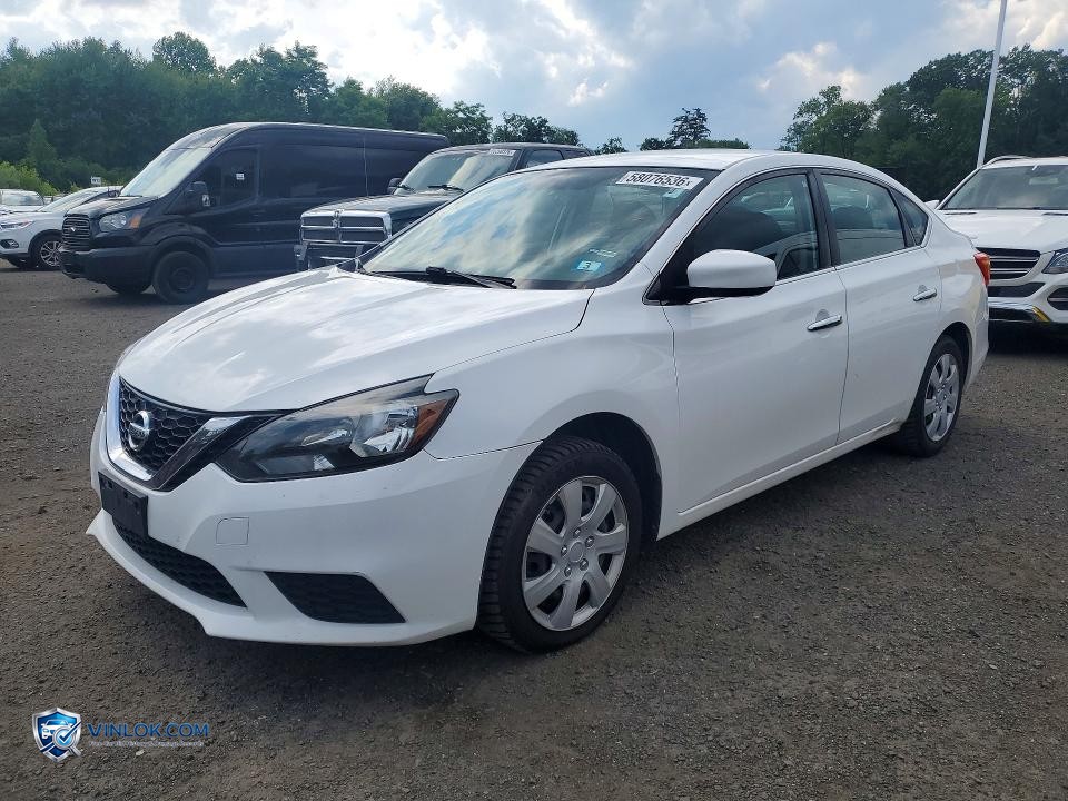 2016 NISSAN SENTRA S – Lot 58076536 auction photo