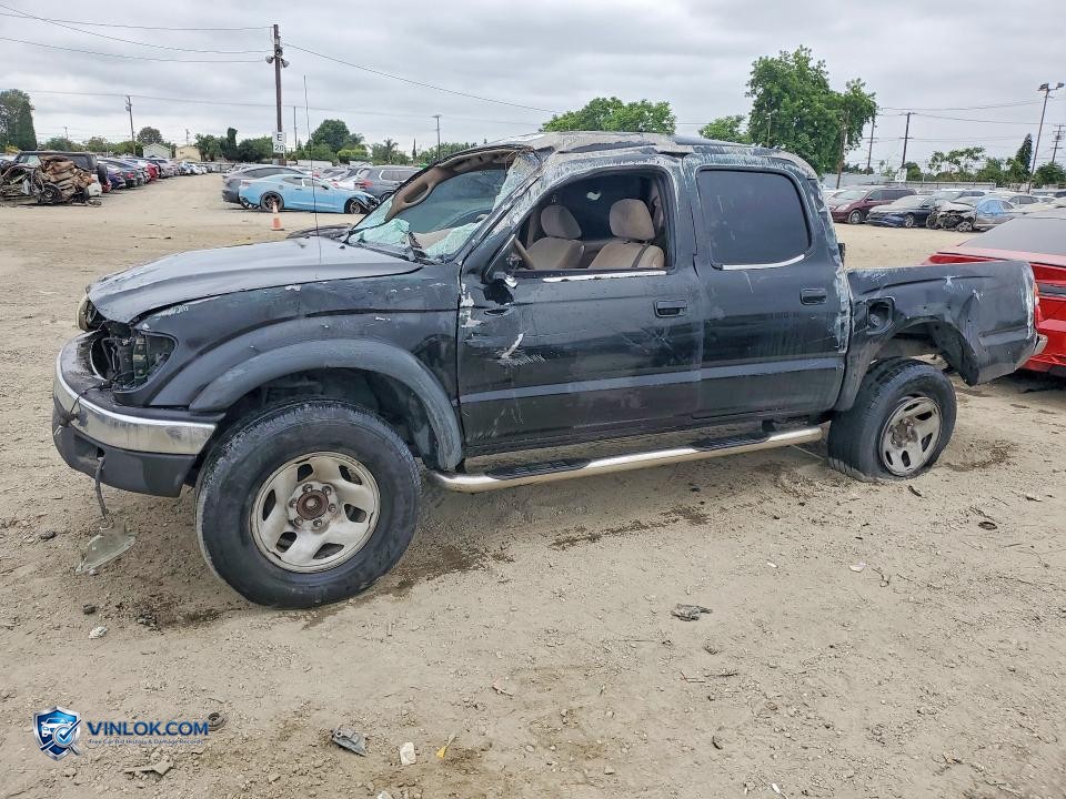 2002 TOYOTA TACOMA DOUBLE CAB PRERUNNER – Lot 58076606 auction photo