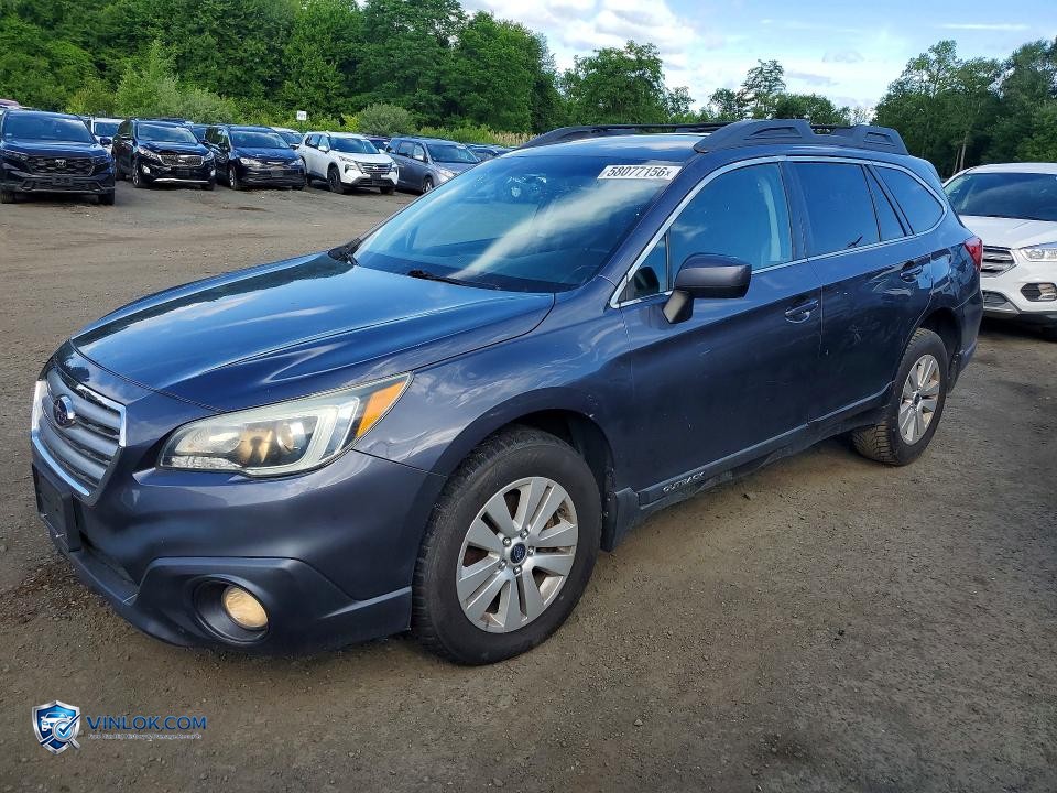 2016 SUBARU OUTBACK 2.5I PREMIUM – Lot 58077156 auction photo