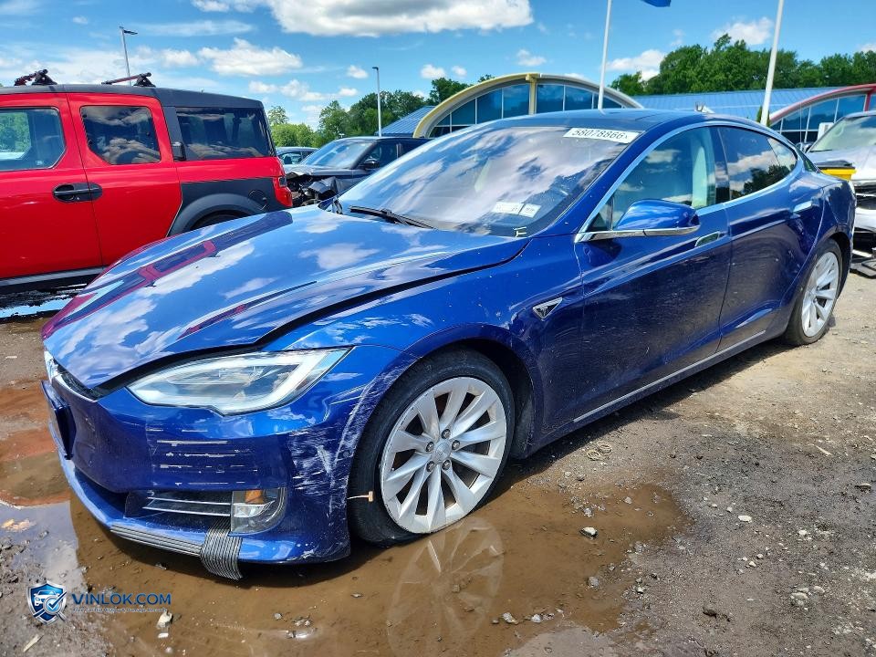 2016 TESLA MODEL S – Lot 58078866 auction photo