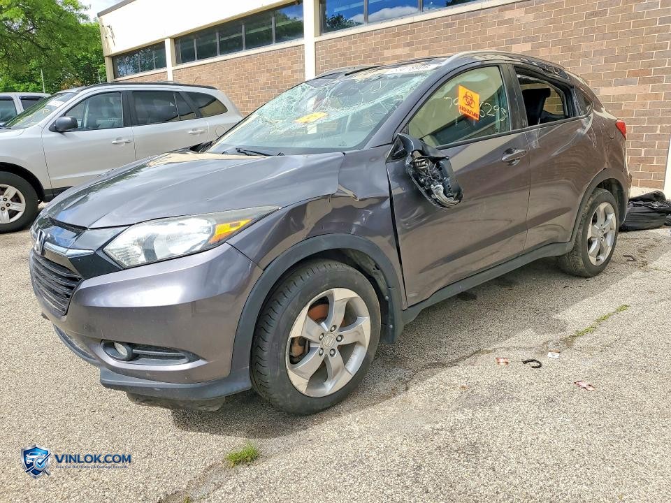 2016 HONDA HR-V EXL – Lot 58078906 auction photo