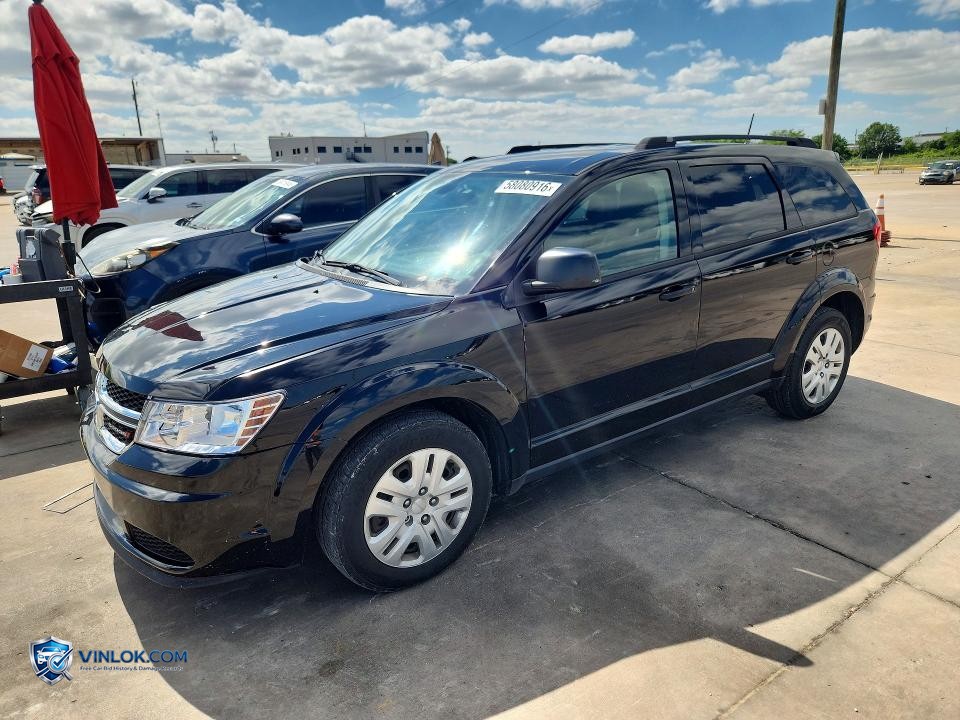 2020 DODGE JOURNEY SE – Lot 58080916 auction photo