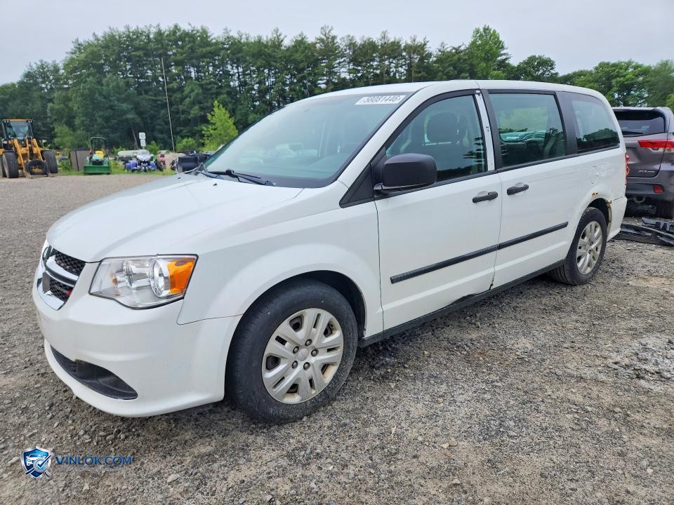 2016 DODGE GRAND CARAVAN SE – Lot 58081446 auction photo