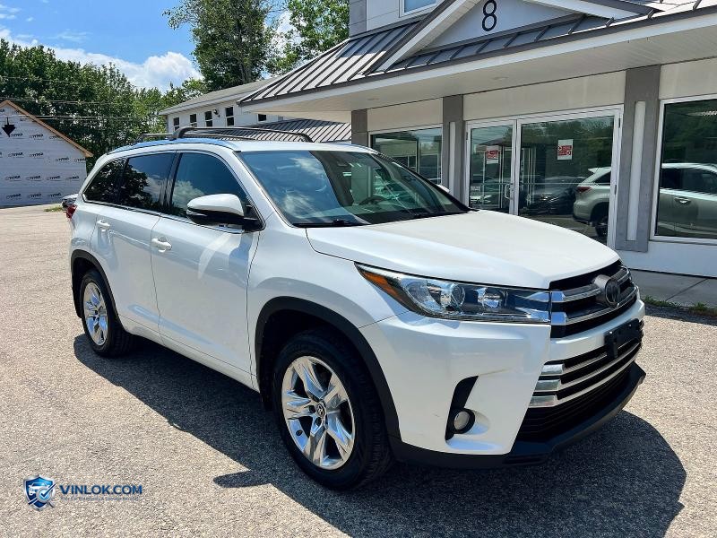 2018 TOYOTA HIGHLANDER LIMITED WHITE – Lot 58083736 auction photo