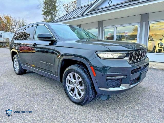 2022 JEEP GRAND CHEROKEE L LIMITED BLACK – Lot 58084786 auction photo
