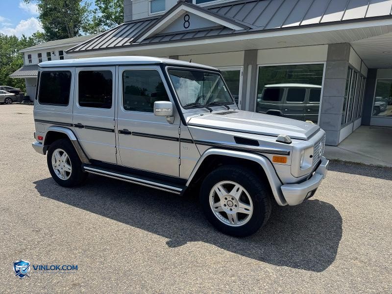 2005 MERCEDES-BENZ G 500 SILVR – Lot 58086616 auction photo