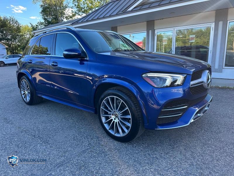 2021 MERCEDES-BENZ GLE 350 BLUE – Lot 58087066 auction photo