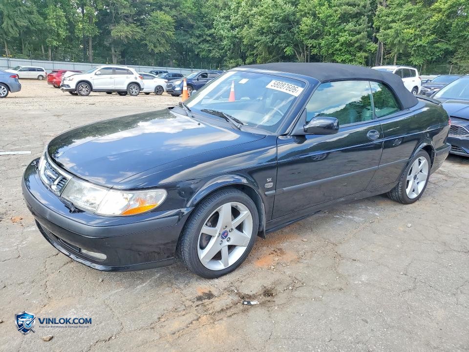 2002 SAAB 9-3 SE – Lot 58087606 auction photo