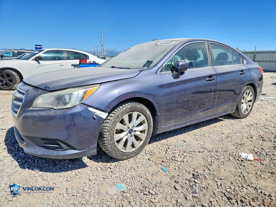 2017 SUBARU LEGACY 2.5I PREMIUM – Lot 58089836 auction photo