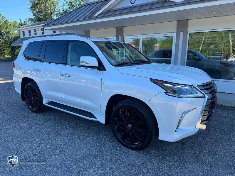 2016 LEXUS LX 570 WHITE – Lot 58090196 auction photo