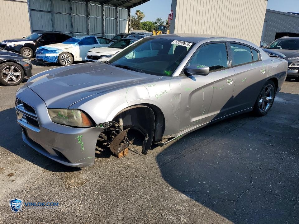 2013 DODGE CHARGER SXT – Lot 58090976 auction photo