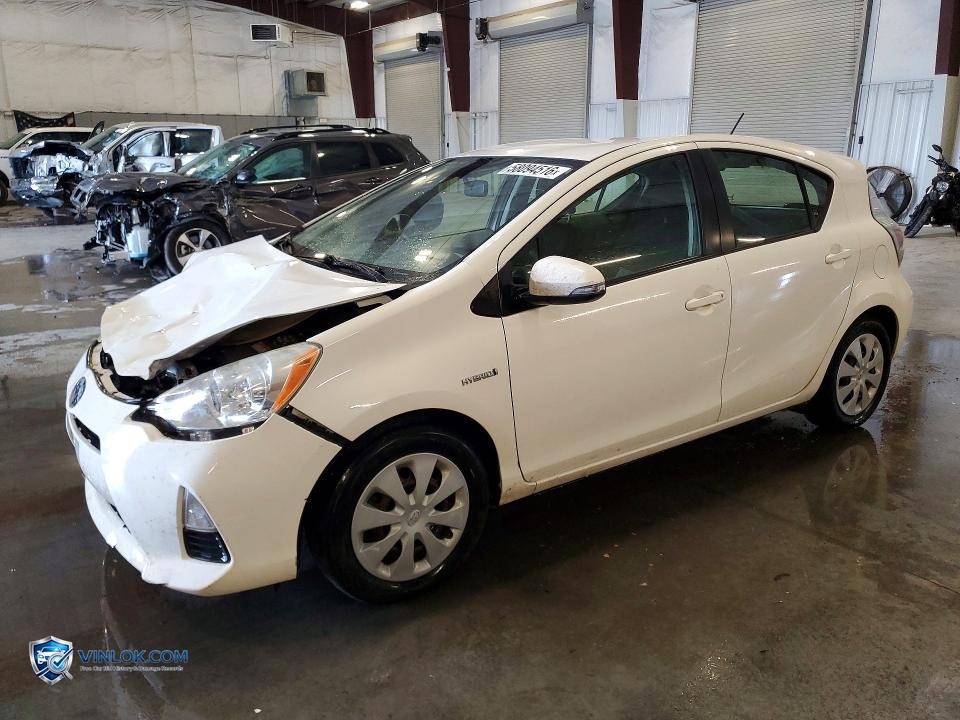 2012 TOYOTA PRIUS C TWO – Lot 58094516 auction photo