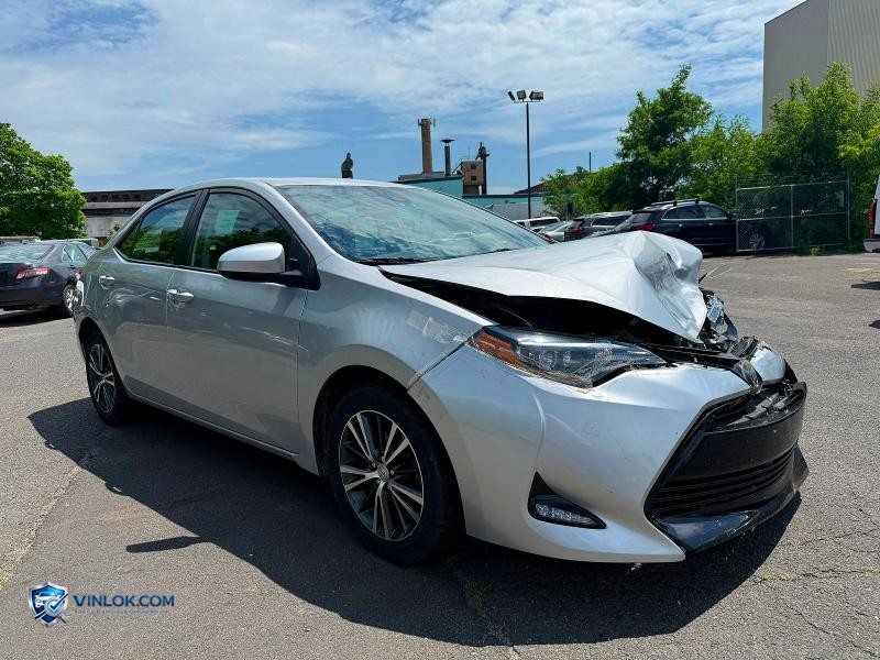 2018 TOYOTA COROLLA LE GRAY – Lot 58095596 auction photo
